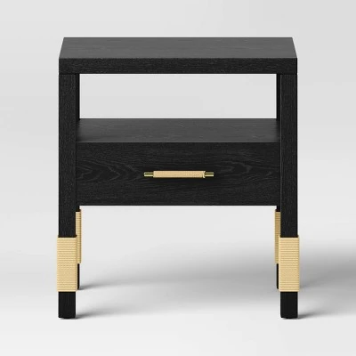 Corded Wood Accent Table - Threshold™ - Image 3