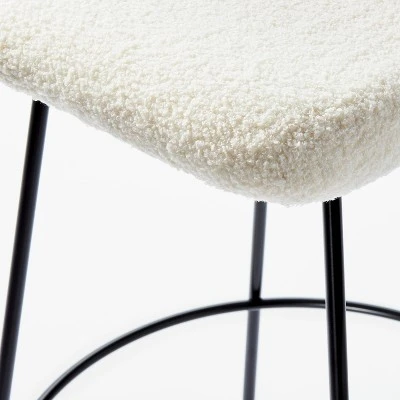 Clarkston Metal Counter Height Barstool With Upholstered Seat - Threshold™ Designed With Studio McGee - Image 4