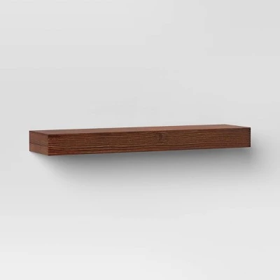 24" Floating Wood Shelf - Threshold™ - Image 3