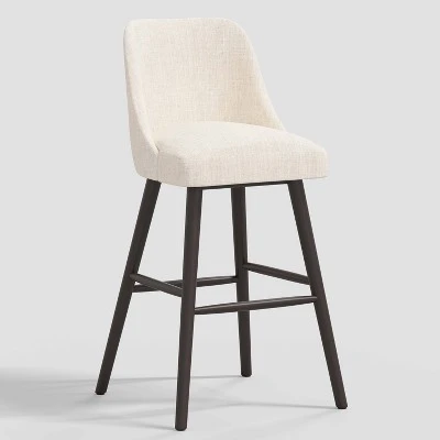 Geller Modern Counter Height Barstool In Linen - Threshold™ - Image 8