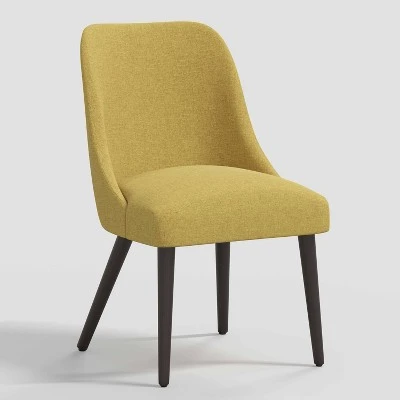 Geller Modern Dining Chair In Textured Linen Zuma - Threshold™ - Image 10
