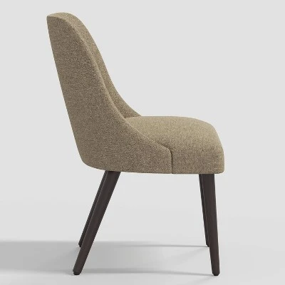 Geller Modern Dining Chair In Textured Linen Zuma - Threshold™ - Image 3