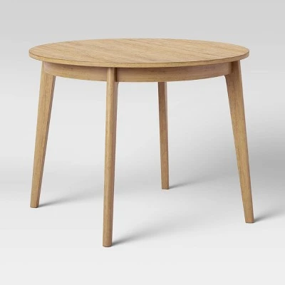 40" Astrid Mid-Century Round Dining Table With Fixed Top - Threshold™ - Image 3