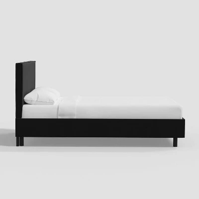 Fanie Slipcover Platform Bed In Velvet - Threshold™ - Image 2