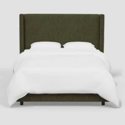 Austin Wingback Bed In Tweed - Threshold™