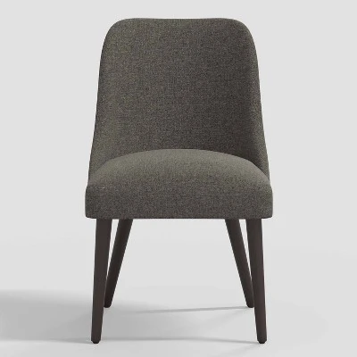 Geller Modern Dining Chair In Textured Linen Zuma - Threshold™ - Image 6