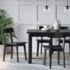 Bombelli Modern Extendable Dining Table Black - Threshold™