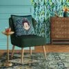 Chelidon Velvet Slipper Chair Green - Threshold™