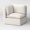 6pc Haven French Seam Modular Sectional Cream - Threshold™