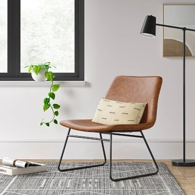 Bowden Accent Chair Caramel - Threshold™