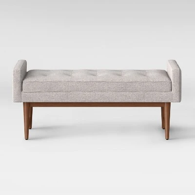 Verken Mid Century Modern Settee Bench - Threshold™ - Image 11