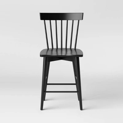 Windsor Counter Height Barstool Hardwood - Threshold™ - Image 5