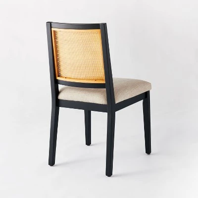 Oak Park Cane Dining Chair Black - Threshold™ Designed With Studio McGee - Image 3