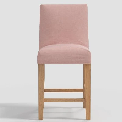 Nazanin Slipcover Counter Height Barstool In Linen - Threshold™ - Image 2