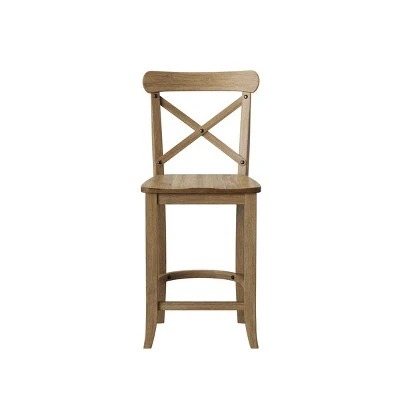 24" Litchfield X-Back Counter Height Barstool - Threshold - Image 7