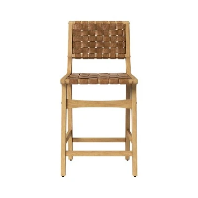 Ceylon Woven Counter Height Barstool - Threshold™ - Image 10