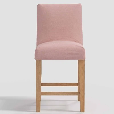 Nazanin Slipcover Counter Height Barstool In Linen - Threshold™ - Image 5