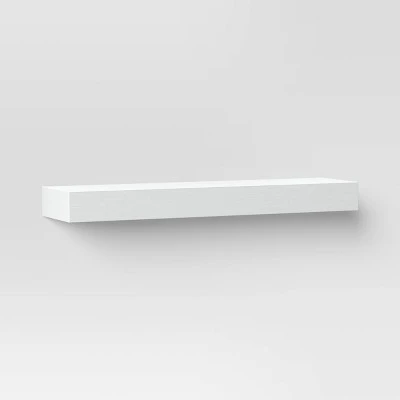 24" Floating Wood Shelf - Threshold™ - Image 4