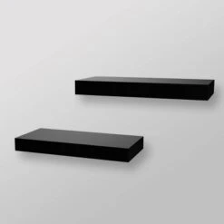 Set Of 2 16" Wood Ledge Wall Shelf - Threshold™
