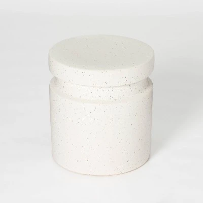 Murray Round Ceramic End Table White - Threshold™ Designed With Studio McGee - Image 2