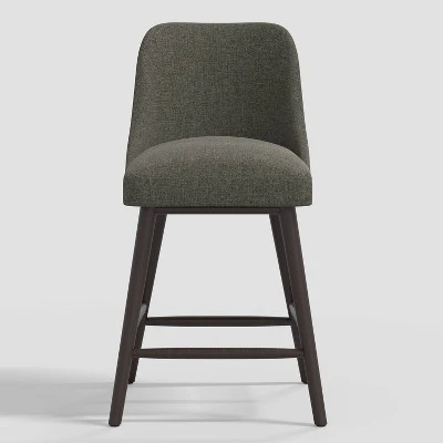 Geller Counter Height Barstool In Textured Linen - Threshold™ - Image 2