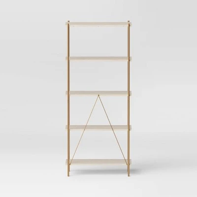 72" Elowen 5 Shelf Bookcase - Threshold™ - Image 3