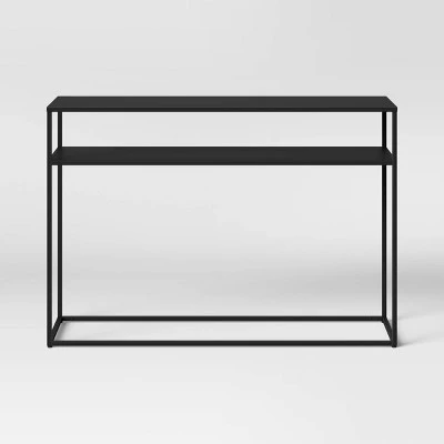 Glasgow Metal Console Black - Threshold™ - Image 2