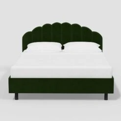 Emma Platform Bed In Luxe Velvet - Threshold™