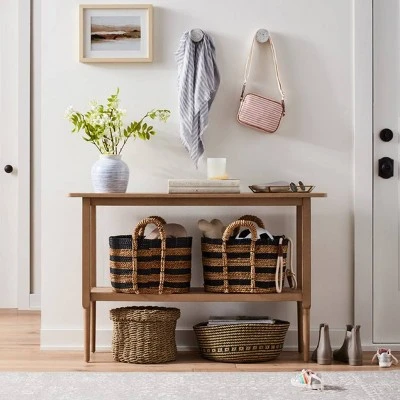 Gretna Narrow Console Table Natural - Threshold™ - Image 6