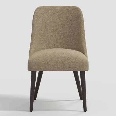 Geller Modern Dining Chair In Textured Linen Zuma - Threshold™ - Image 2