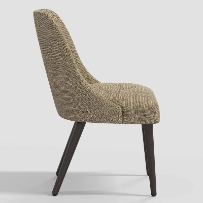 Geller Modern Dining Chair In Textured Linen Zuma - Threshold™ - Image 7