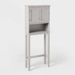 Wood Space Saver Etagere Gray - Threshold™