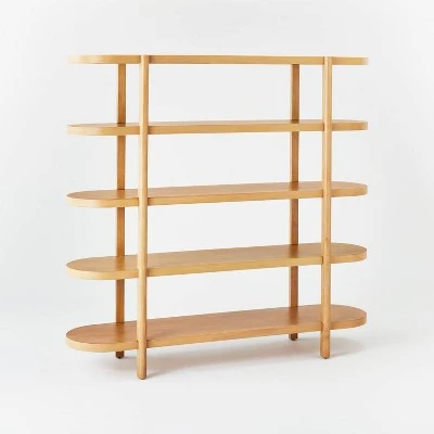 57" Portola Hills 5 Shelf Horizontal Bookcase - Threshold™ Designed With Studio McGee - Image 10