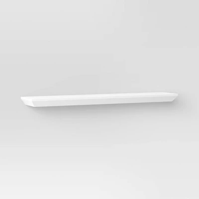 Wedge Shelf With Rod Bracket White - Threshold™ - Image 4
