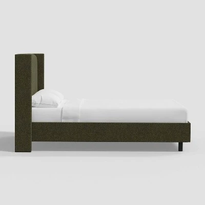 Austin Wingback Platform Bed In Tweed - Threshold™ - Image 2