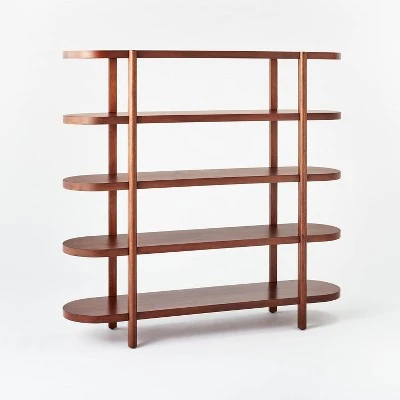 57" Portola Hills 5 Shelf Horizontal Bookcase - Threshold™ Designed With Studio McGee - Image 9