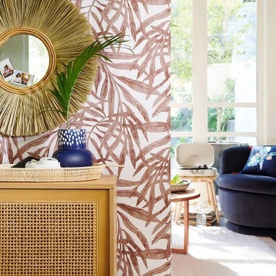 Woven Arched Wood Cabinet - Threshold™ - Image 7