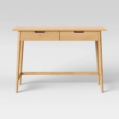 Ellwood Wood Writing Desk With Drawers - Threshold™ - Image 4