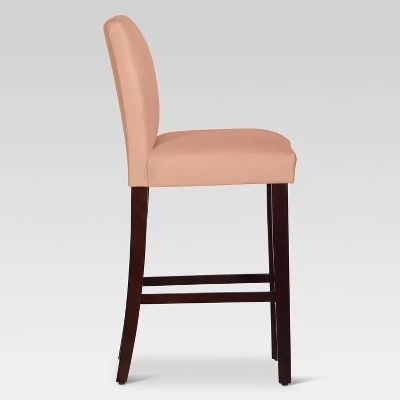 30" Velvet Parsons Barstool Wood - Threshold™ - Image 2