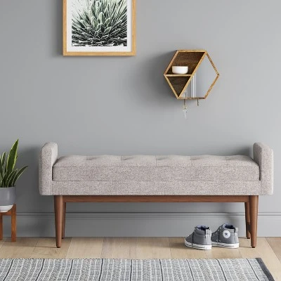 Verken Mid Century Modern Settee Bench - Threshold™ - Image 2